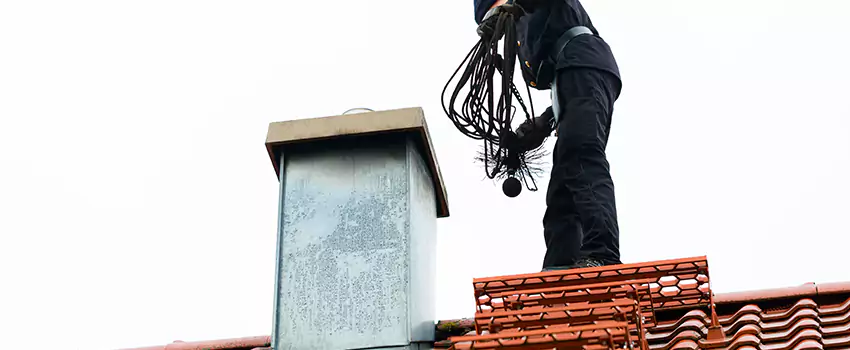 Chimney Brush Cleaning in Round Lake Beach, Illinois