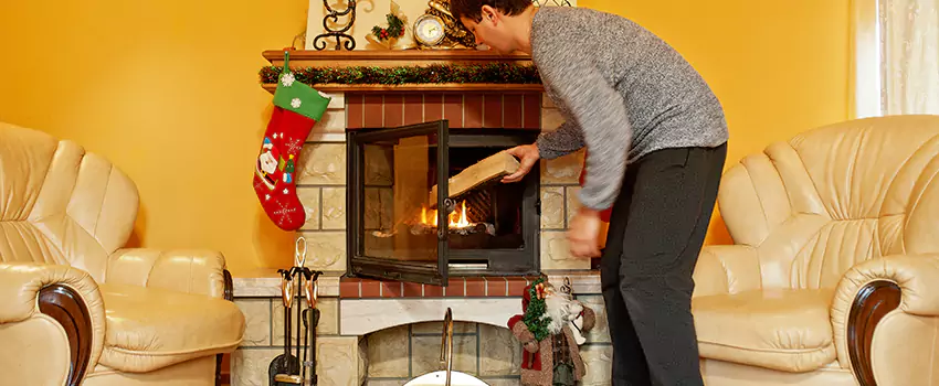 Gas to Wood-Burning Fireplace Conversion Services in Round Lake Beach, Illinois