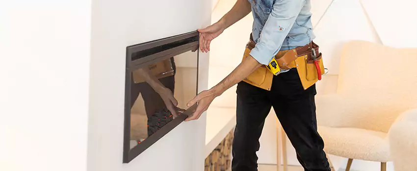 Metal Fireplace Installation in Round Lake Beach, Illinois