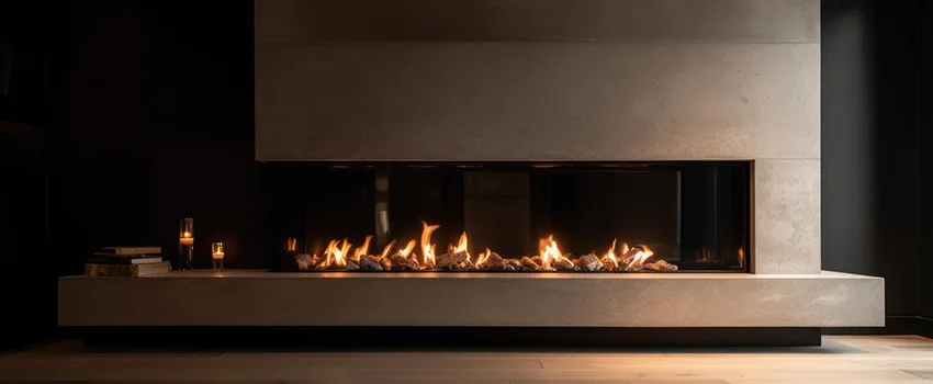 Gas Fireplace Ember Bed Design Services in Round Lake Beach, Illinois