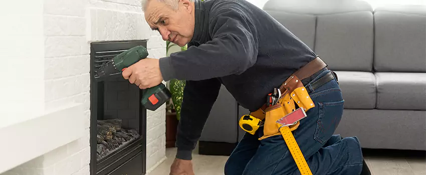New Indoor Fireplace Installation in Round Lake Beach, Illinois