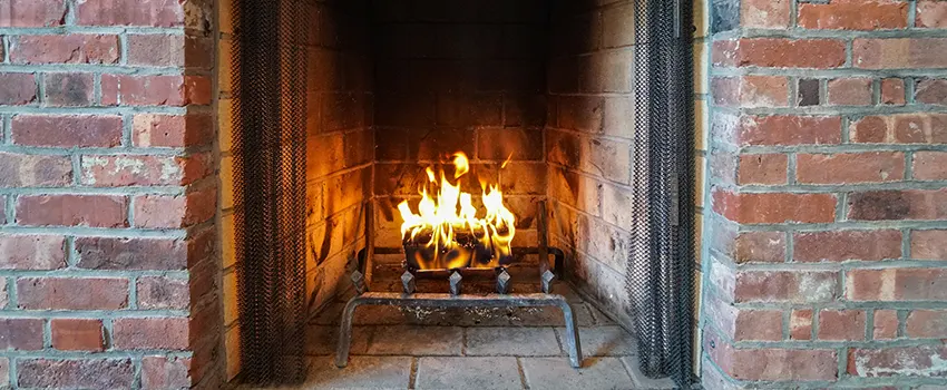 Repairing Damaged Fireplace Tiles in Round Lake Beach, Illinois
