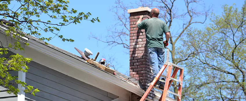 Vinyl and PVC Chimney Flashing Installation in Round Lake Beach, IL