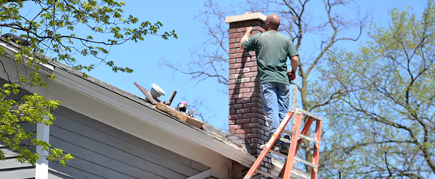 himney Crown Repair in Round Lake Beach, Illinois