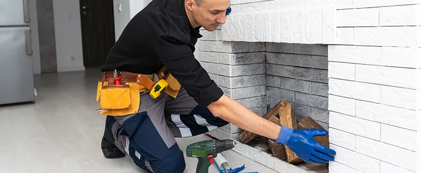 Fireplace Damaged Damper Frame Repair Services in Round Lake Beach, Illinois