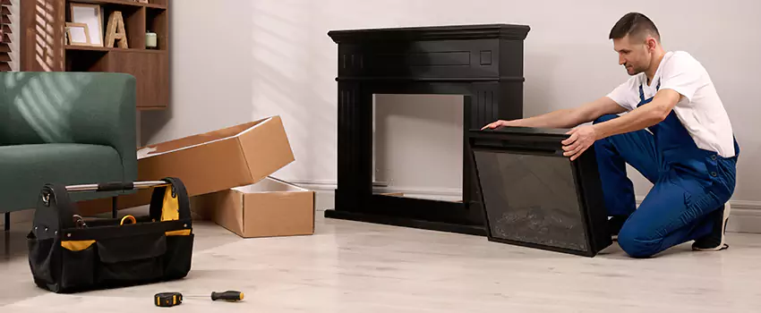 Old Rusted Metal Fireplace Repair And Replacement in Round Lake Beach, IL