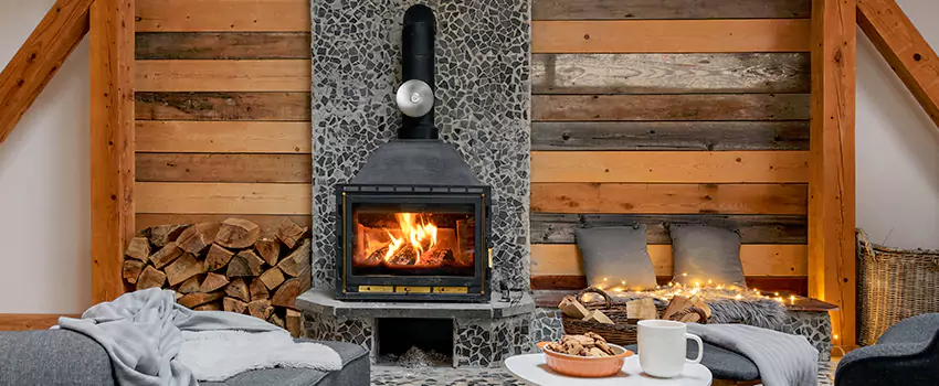 Thelin Hearth Products Direct Vent Gas Stove Fireplace Inspection in Round Lake Beach, Illinois